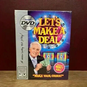 Let’s Make A Deal Factory Sealed Vintage  2006 DVD Game